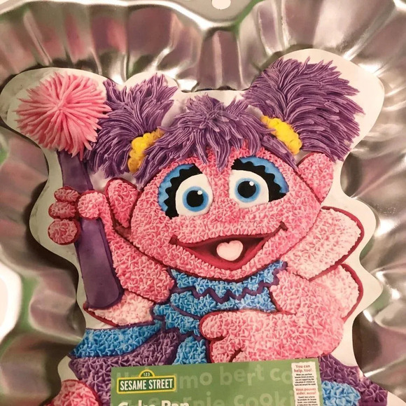 Wilton Sesame Street Abby Cadabby 2105 4444 Cake Pan  Fairy Monster Mold - Picture 5 of 13